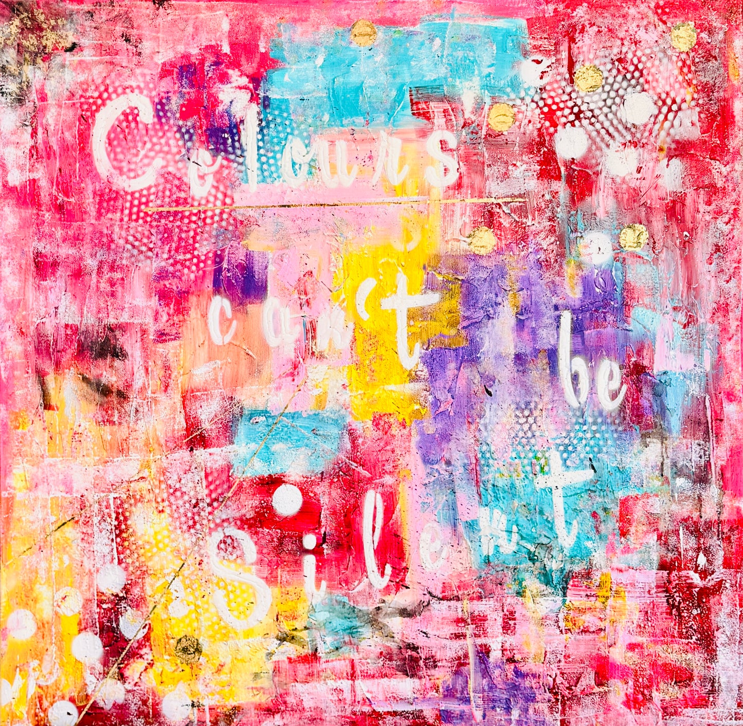 Colours can't be silent