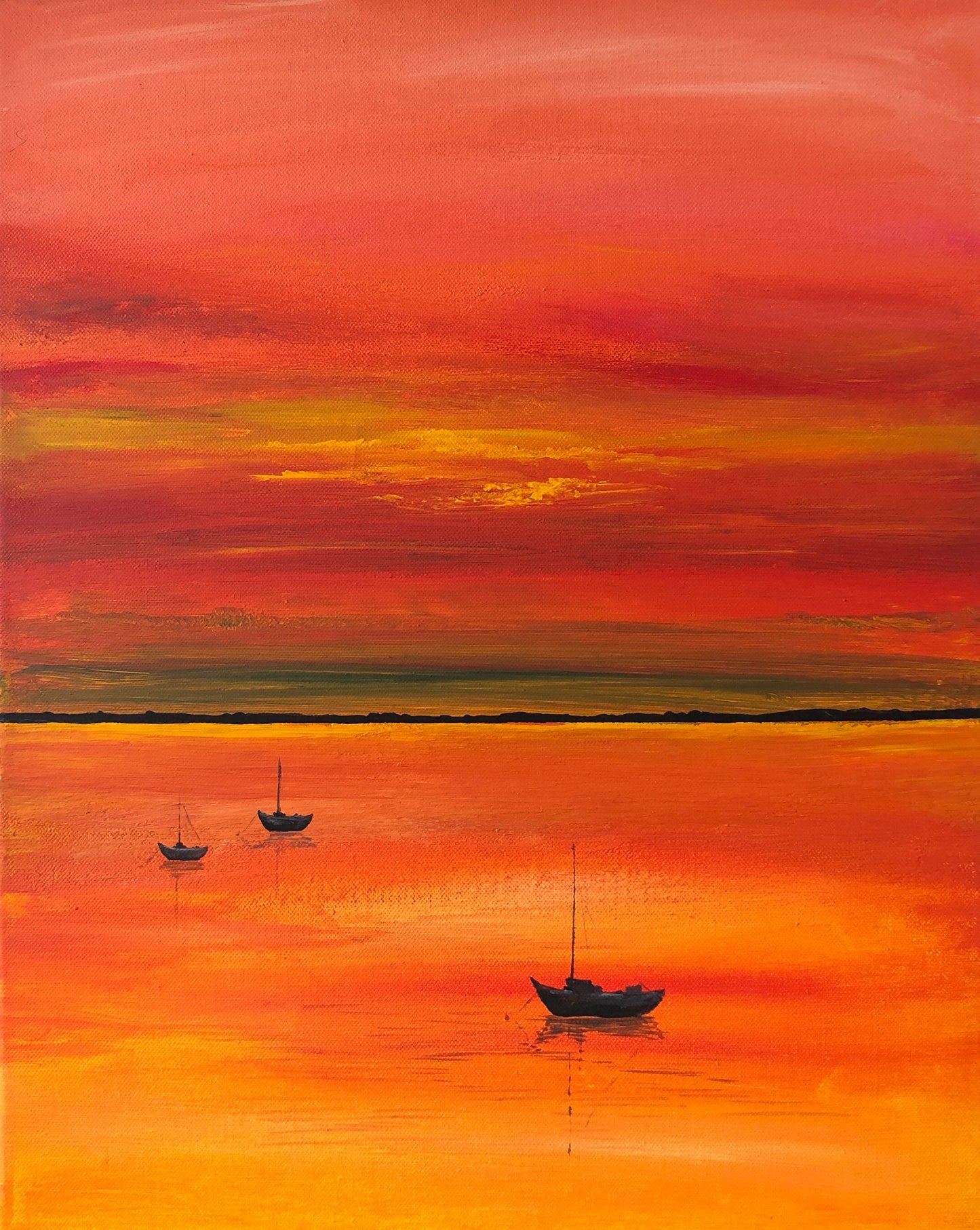 Abenddämmerung am Bodensee