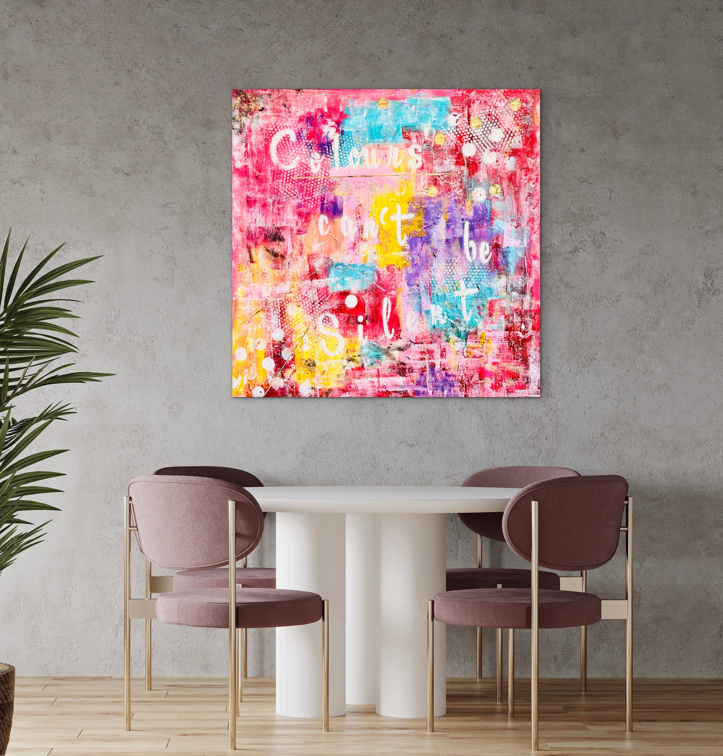 Colours can't be silent