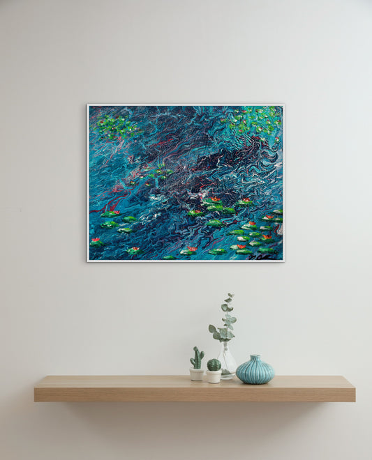 Im Glanz der Seerosen