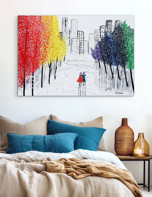 Foliage in the city